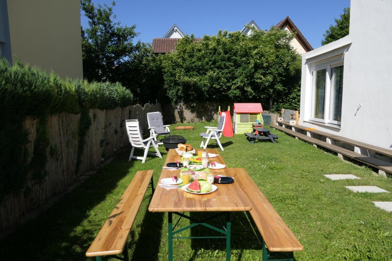 Ferienwohnung Am Bodensee- Zentrale Lage, Free Parking And Wifi, 109 M2, Privater Garten, 7 Gaeste, 2X Kingsize Boxspringbett, Familienfreundlich FDH المظهر الخارجي الصورة