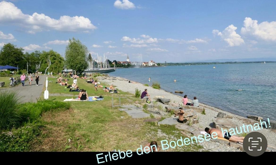 Ferienwohnung Am Bodensee- Zentrale Lage, Free Parking And Wifi, 109 M2, Privater Garten, 7 Gaeste, 2X Kingsize Boxspringbett, Familienfreundlich FDH المظهر الخارجي الصورة